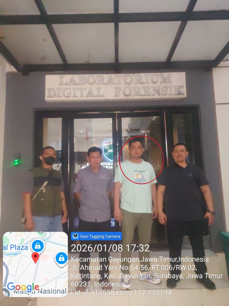 Tim Satgas SIRI Kejaksaan Agung mengamankan DPO narkotika pertama 2026 di Surabaya, Jawa Timur.