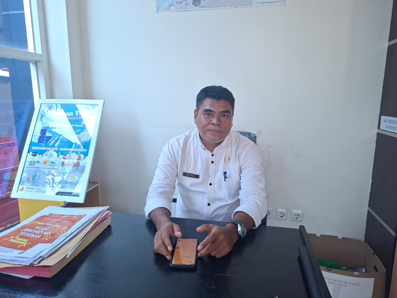 Lurah Talise, Moh. Iqbal