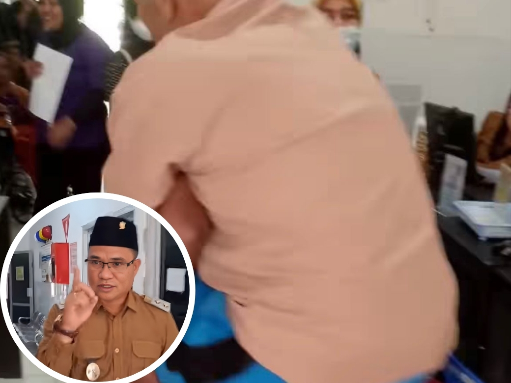 Wakil Bupati Sigi Samuel Yansen Pongi meninjau langsung pelayanan di RSUD Torabelo usai viral video pasien digendong oleh keluarga.