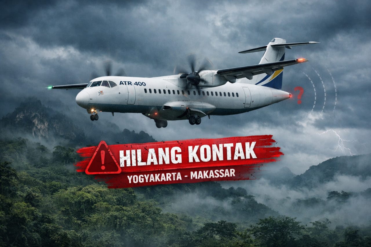 Ilustrasi pesawat ATR
