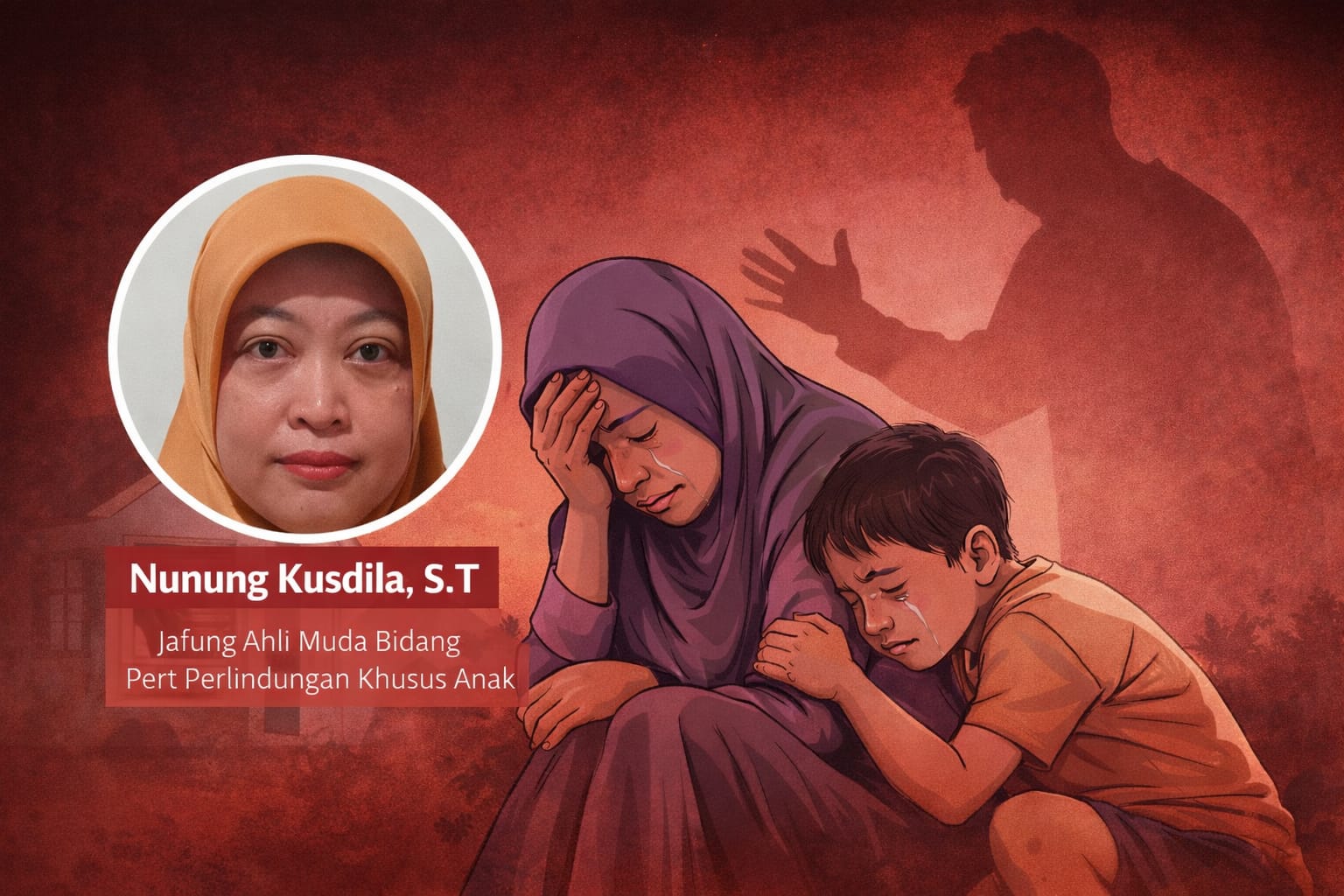Nunung Kusdila, S.T Jafung Ahli Muda Bidang Perlindungan Khusus Anak /Ilustrasi. Aksi kekerasan
