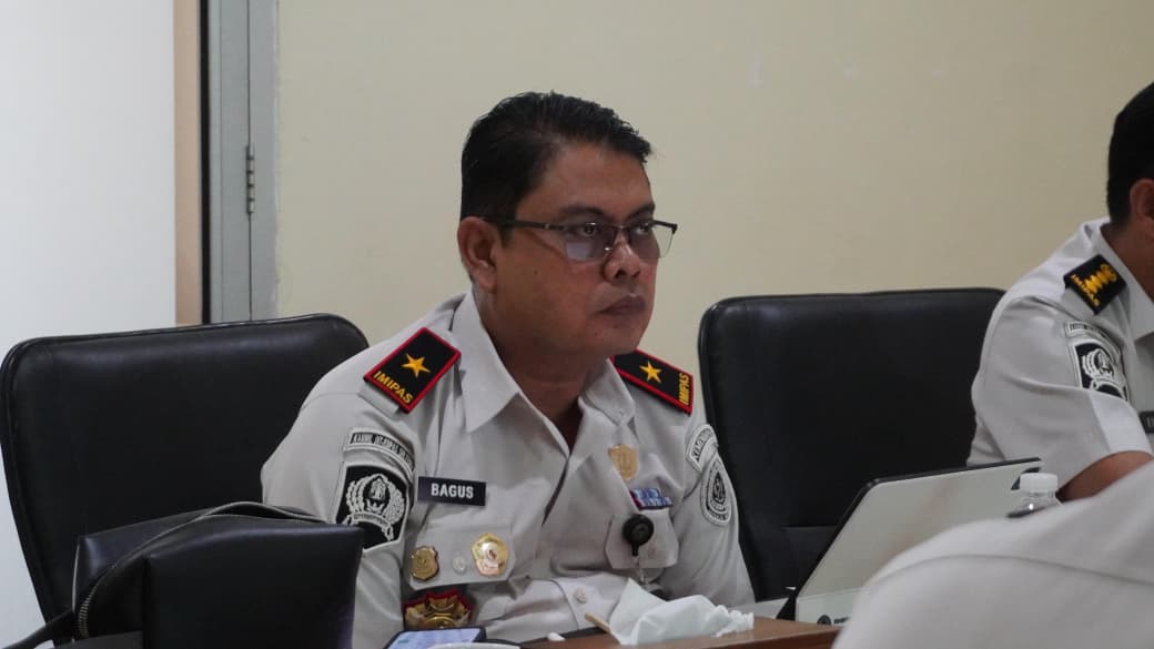 Kepala Kantor Wilayah Direktorat Jenderal Pemasyarakatan (Ditjenpas) Sulawesi Tengah, Bagus Kurniawan.