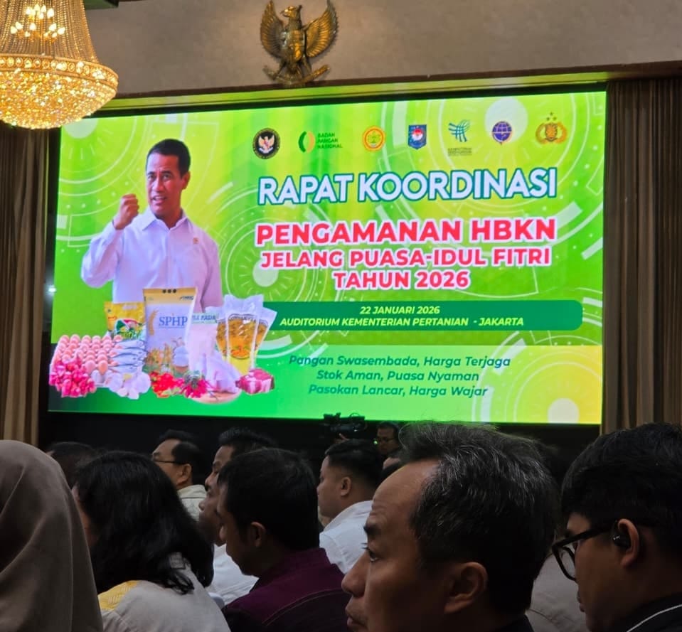 Kepala Dinas Pangan Sulawesi Tengah Dr. Rohani Mastura menghadiri rapat nasional di Jakarta, membawa kegelisahan warga soal harga beras, minyak, dan cabai jelang Ramadan.