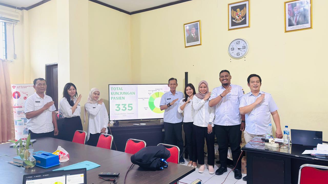 Dinkes Palu perpanjang MoU layanan psikolog klinis di puskesmas hingga Desember 2026 setelah jangkau ratusan warga dalam 3 bulan, Kamis (15/1/2026)