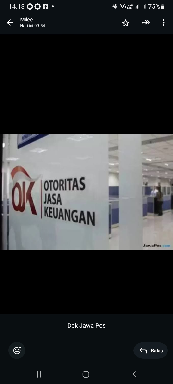Ilustrasi Otoritas Jasa Keuangan (OJK).