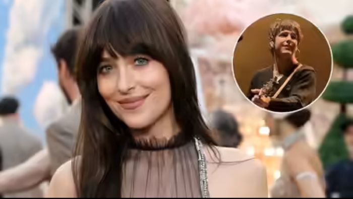 Dakota Johnson tertangkap kamera makan malam bersama Role Model di Los Angeles, memicu rumor kedekatan di kalangan penggemar.