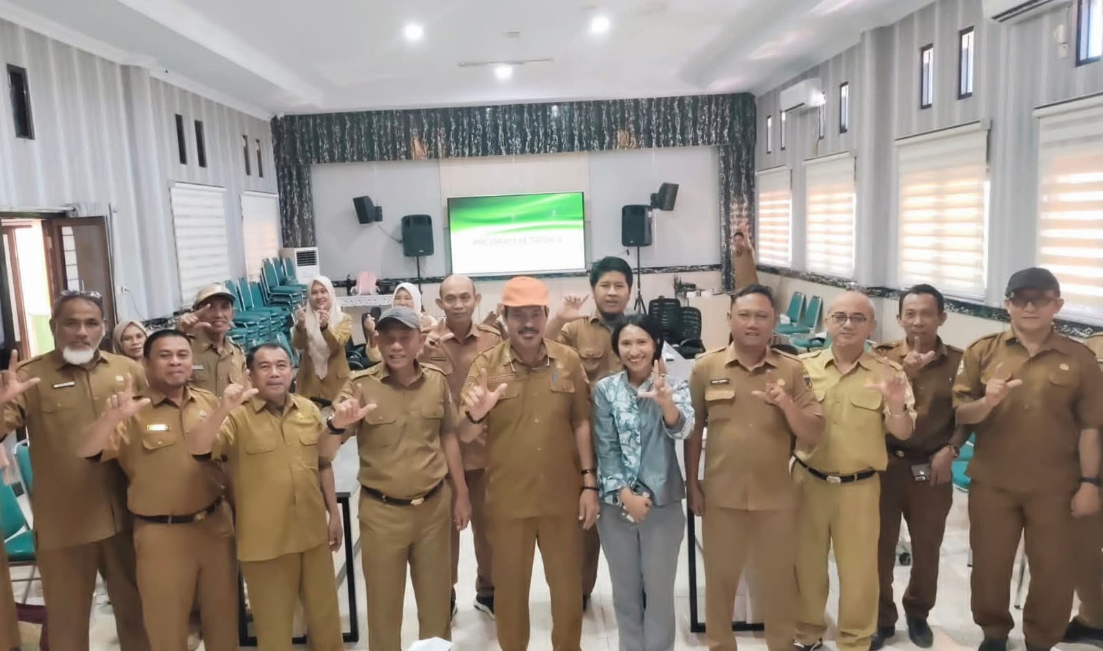 FISKAL: Pemkab Touna, menggelar sosialisasi EFT dan TAKE, Selasa (27/1/2026).(FOTO: HERIYANTO LIMAHU/RADAR PALU).