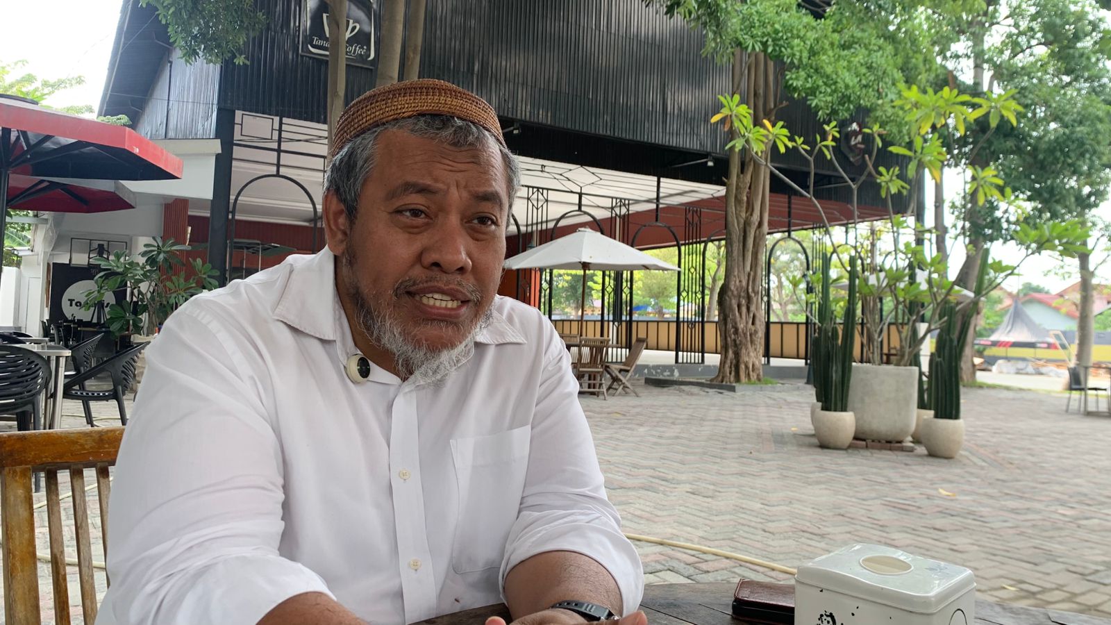 Sekretaris Dinas Lingkungan Hidup Kota Palu, Ibnu Mundzir.