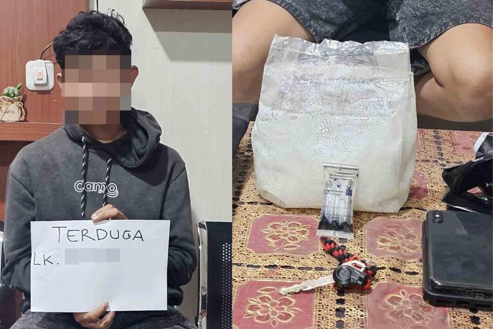 Ditresnarkoba Polda Sulteng mengamankan satu kilogram Narkoba di wilayah Kota Palu.
