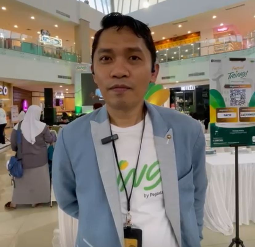 Deputy Bisnis PT Pegadaian Kantor Area Palu, Putra Aspin Rahmatullah pada Jumat (30/1/2026).