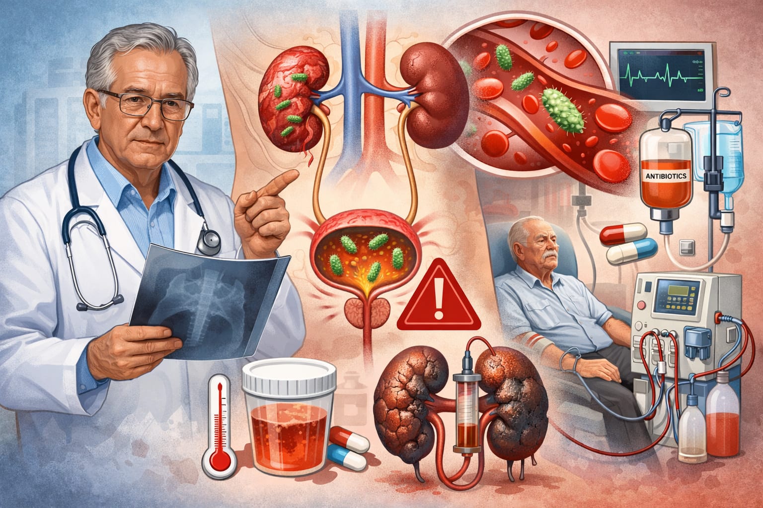Ilustrasi, Dokter mengingatkan pentingnya diagnosis dini infeksi saluran kemih untuk mencegah komplikasi seperti sepsis dan gagal ginjal.