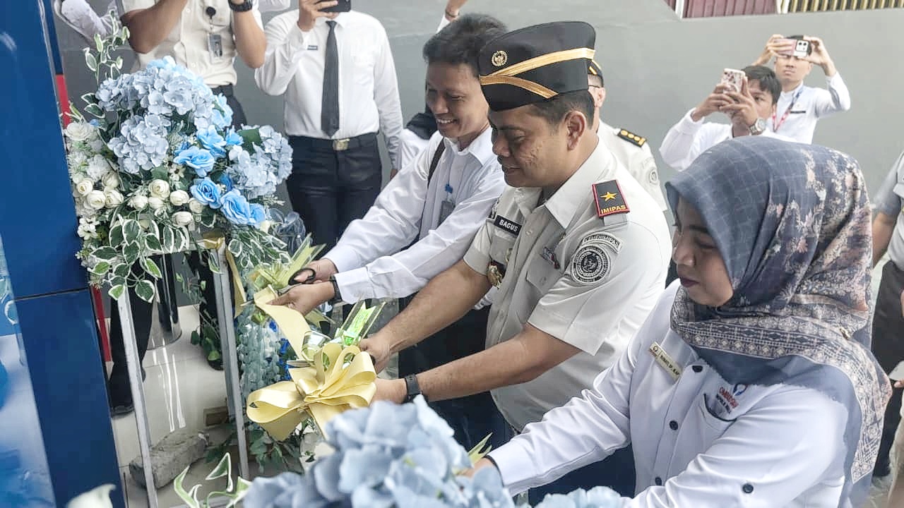 Peresmian ruang layanan dan galeri pemasyarakatan sebagai bagian dari transformasi pelayanan publik yang lebih terbuka dan mudah diakses masyarakat, Senin (2/2/2026).