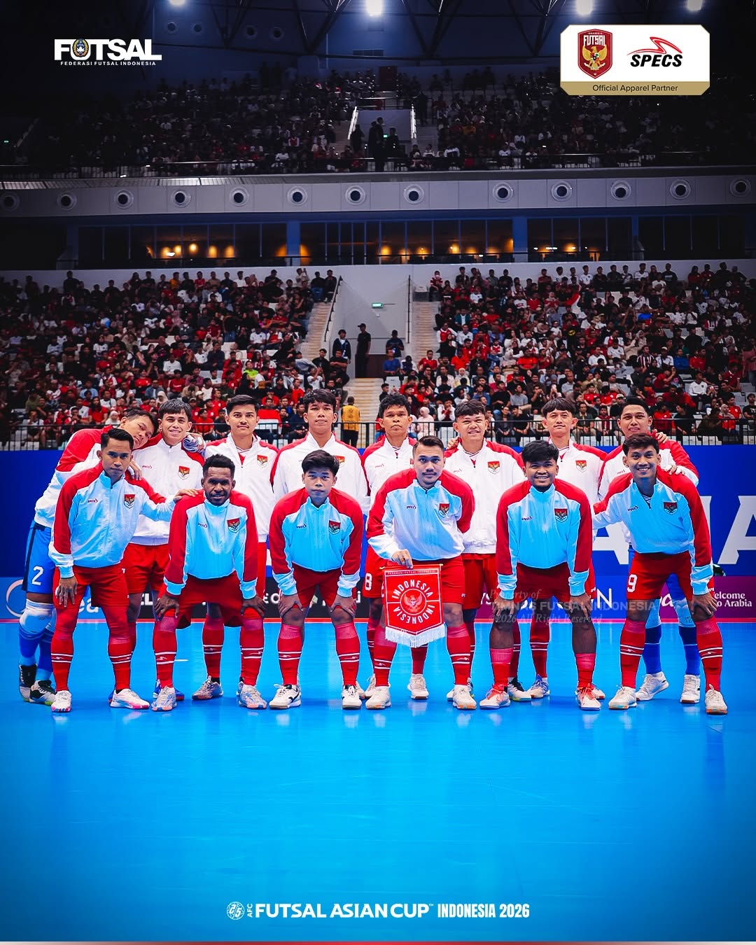 Garuda Asia bidik semifinal pertama sejak 2002 di Indonesia Arena.