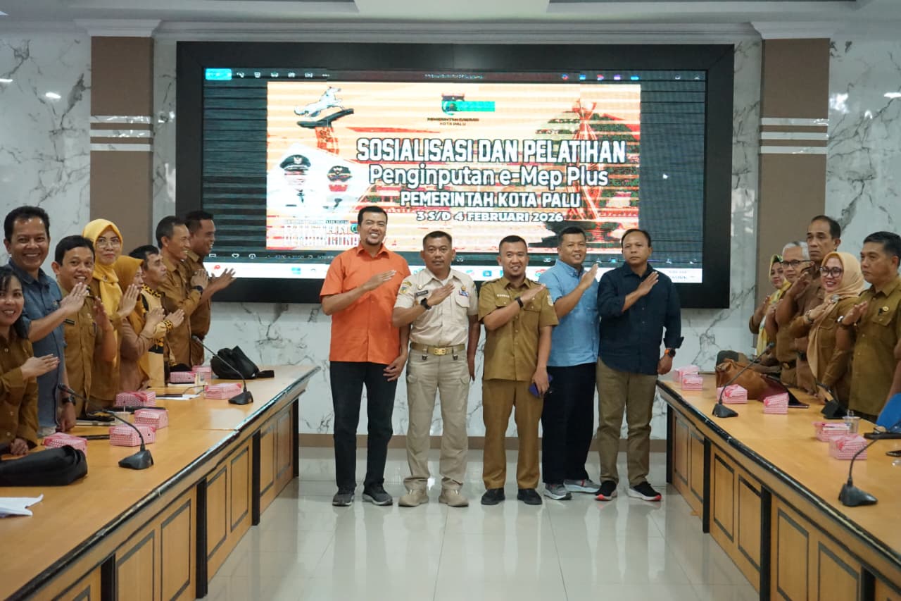 TRANSPARANSI KEUANGAN DAERAH: Kegiatan sosialisasi dan pelatihan pemanfaatan aplikasi E-MEP Plus, Selasa (3/2/2026).