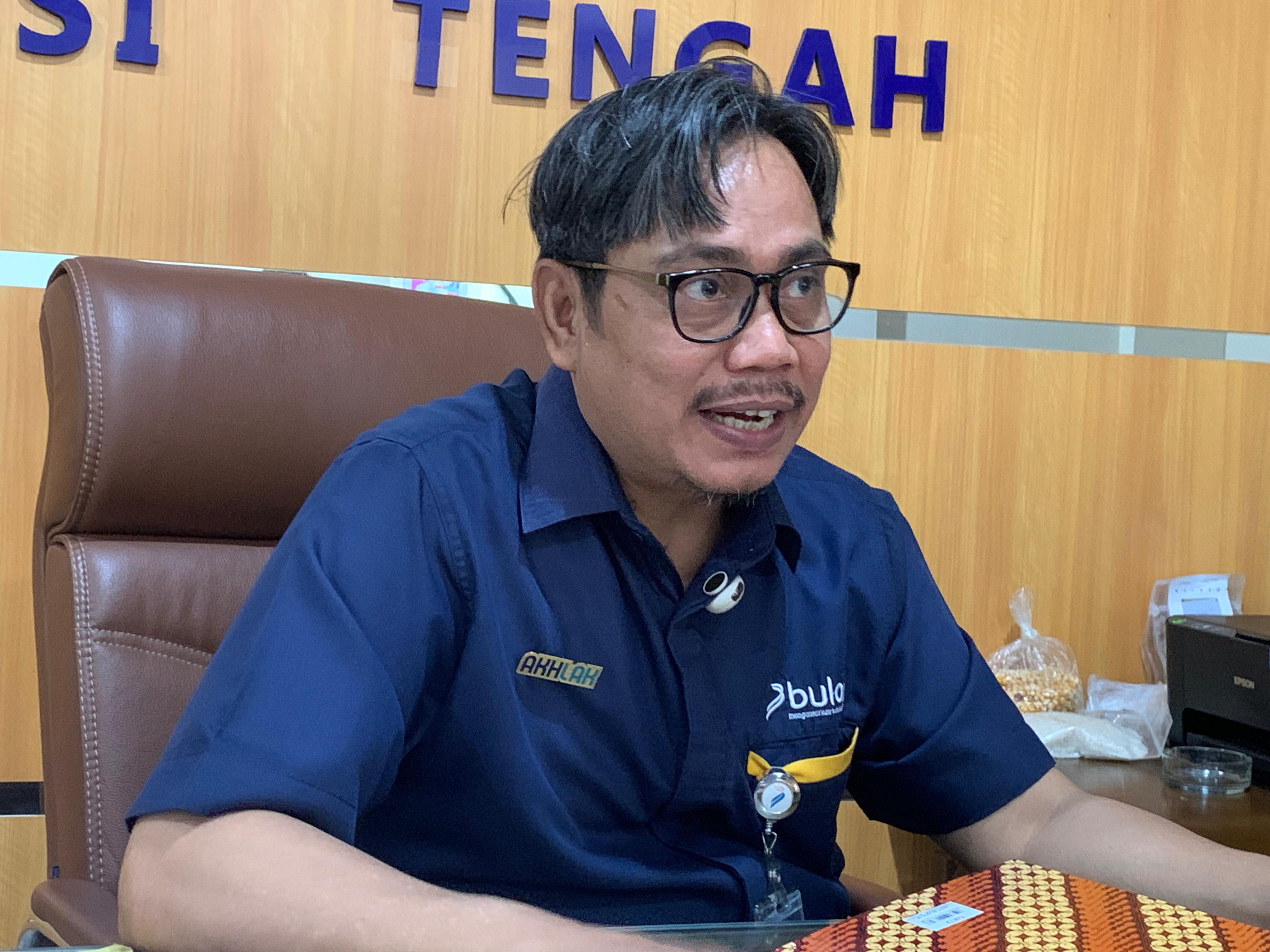 Kepala Perum Bulog Kanwil Sulteng, Jusri Pakke.
