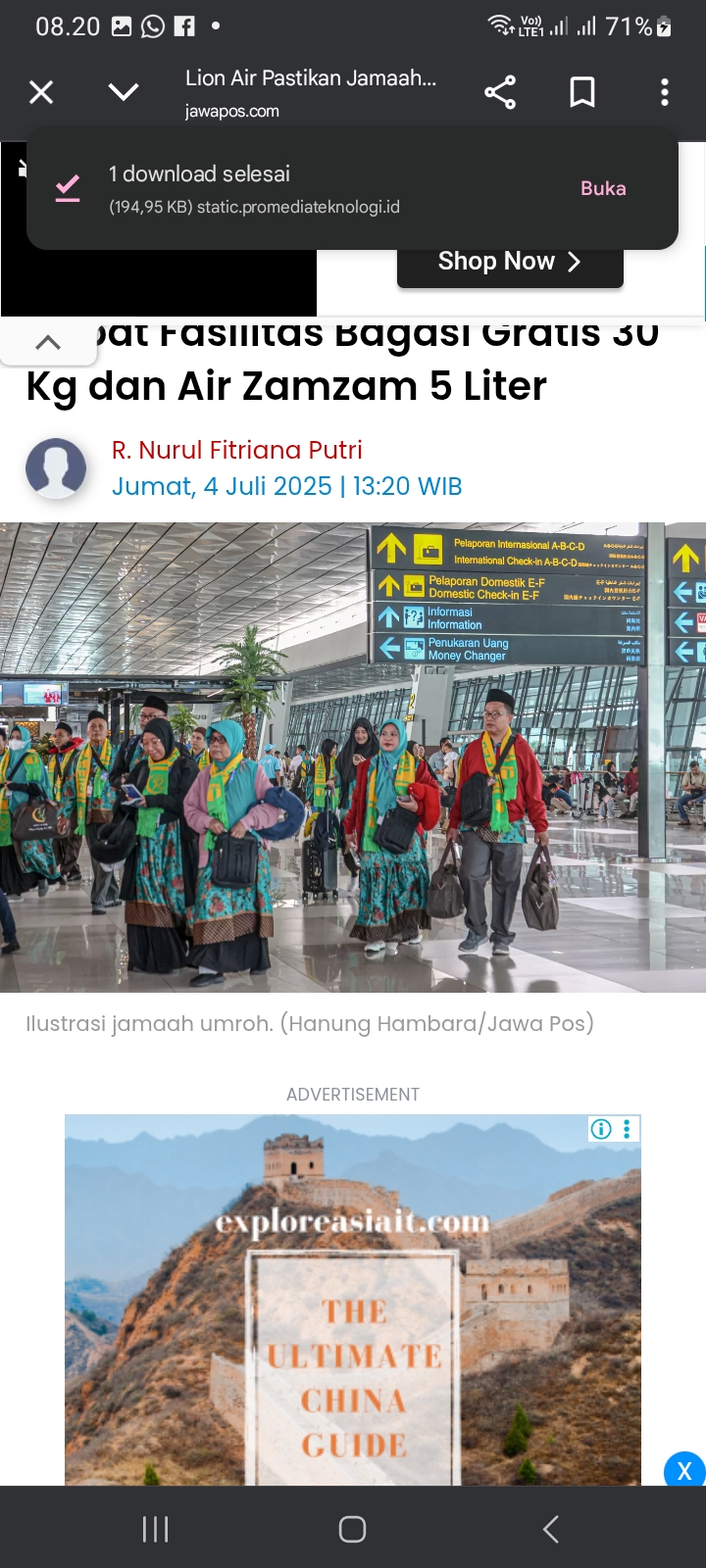 ilustrasi jamaah umrah