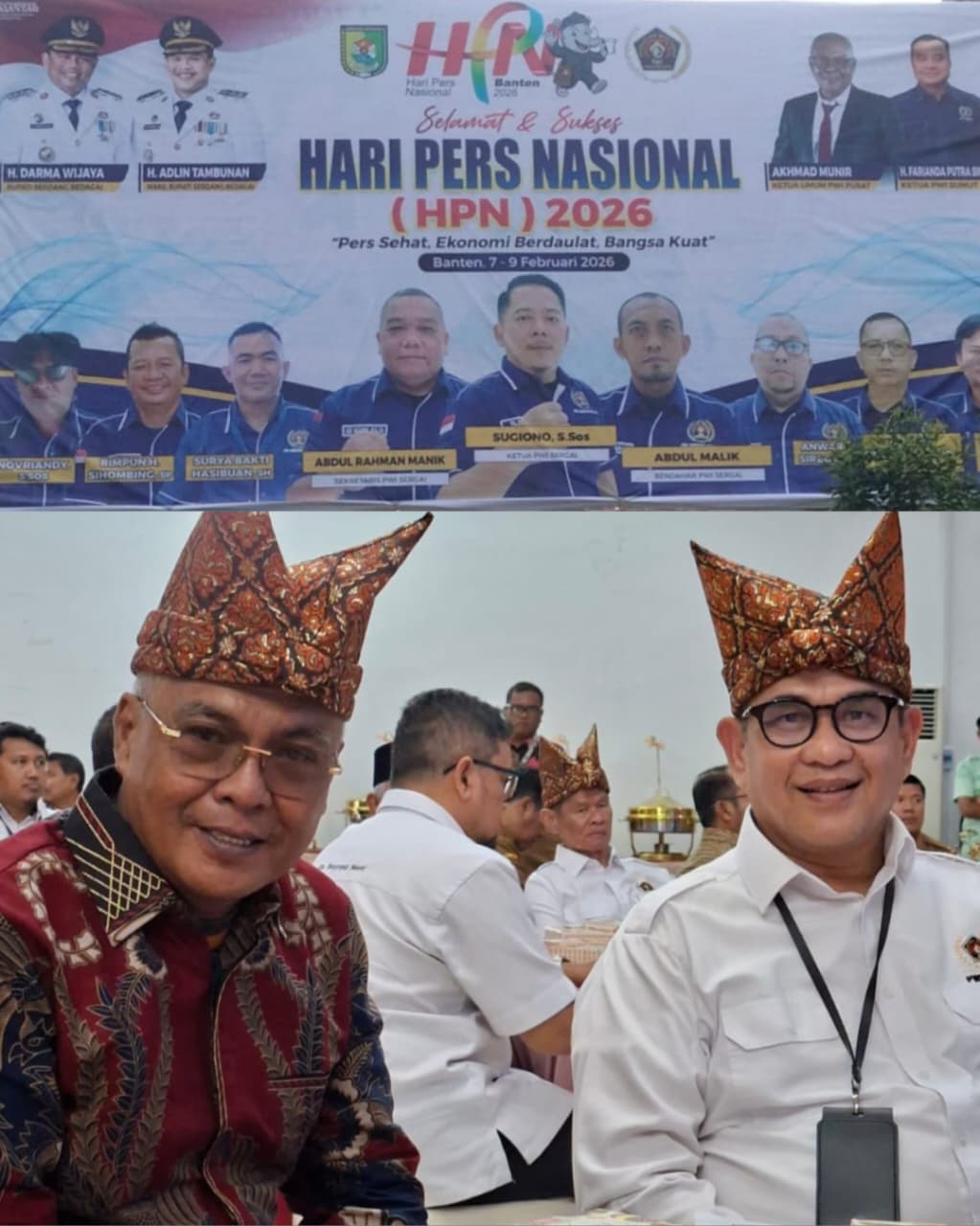 Baliho dan promosi layar digital Hari Pers Nasional (HPN) 2026 Banten terpasang di berbagai daerah di Indonesia menjelang puncak acara.