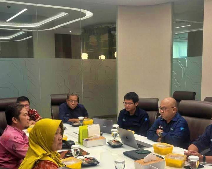 AUDIENSI: Wabup Buol Moh. Nasir Daimaroto saat berada di Kemnterian Kominfo RI.(FOTO: ISTIMEWA/RADAR PALU).