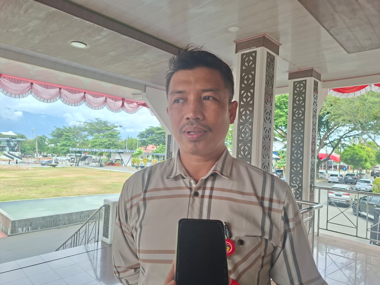 Kepala Dinas Sosial Kota Palu, Susik, menyampaikan penyesuaian program layanan disabilitas di tengah efisiensi anggaran.