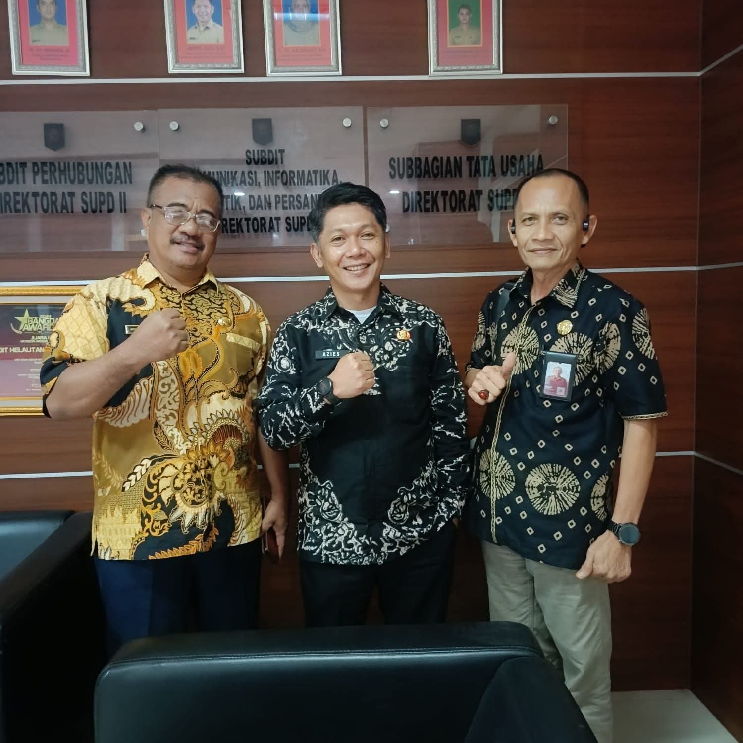PERKUAT: Sekkab Buol, Moh. Yamin Rahim, memperkuat koordinasi dengan pemerintah pusat, di Jakarta.(FOTO: ISTIMEWA/RADAR PALU).