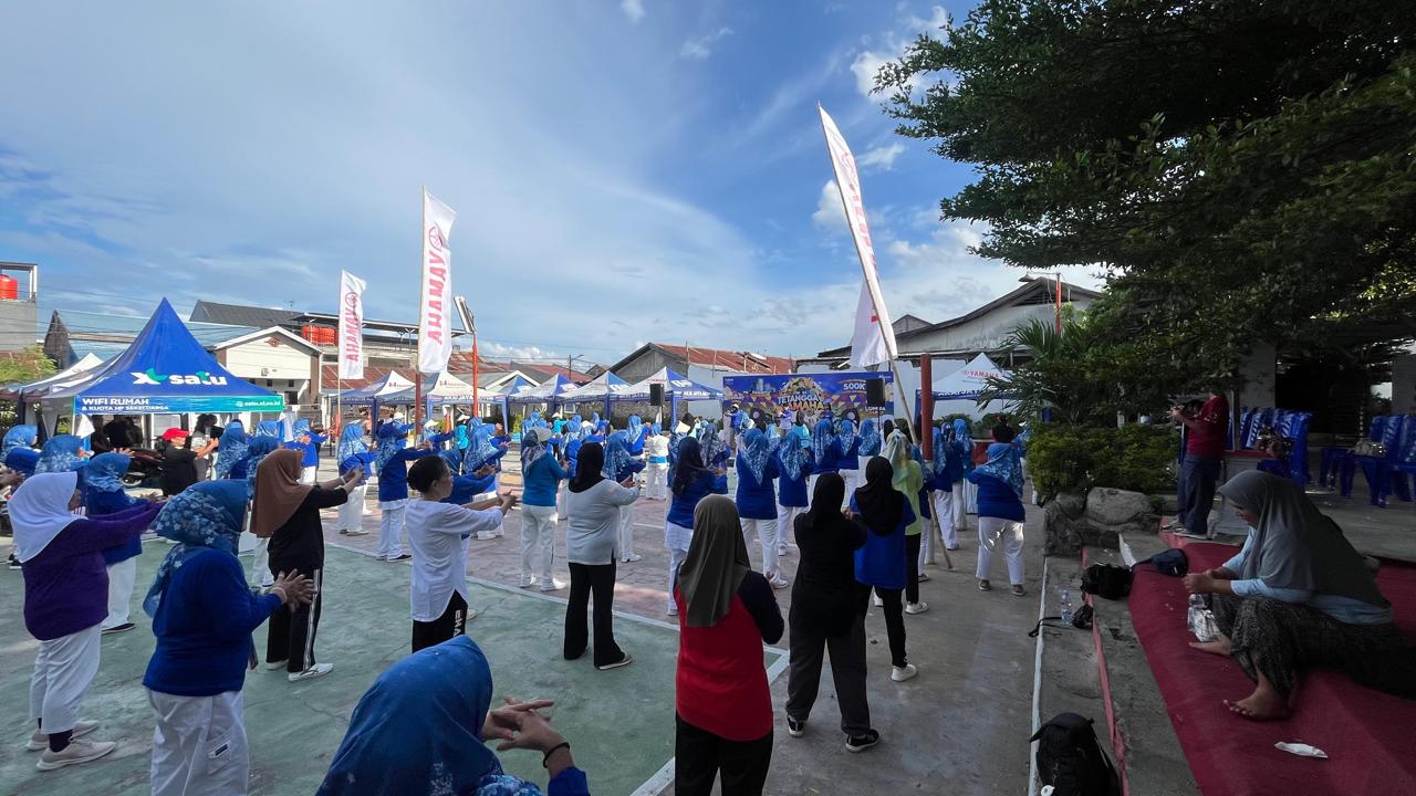 MOMENTUM KEBERSAMAAN: Event &ldquo;Tetangga Yamaha&rdquo; yang digelar di BTN Palupi pada 6&ndash;7 Februari 2026.