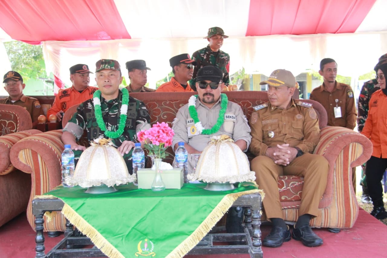 PEMBUKAAN : Pembukaan TMMD ke 127 dipusatkan di Tolitoli.(FOTO: ISTIMEWA/RADAR PALU).