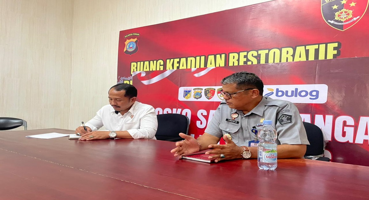 Koordinasi Kanwil Kemenkum Sulteng dan Polda Sulawesi Tengah dalam memperkuat penegakan hukum Hak Kekayaan Intelektual, Senin (9/2/2026).