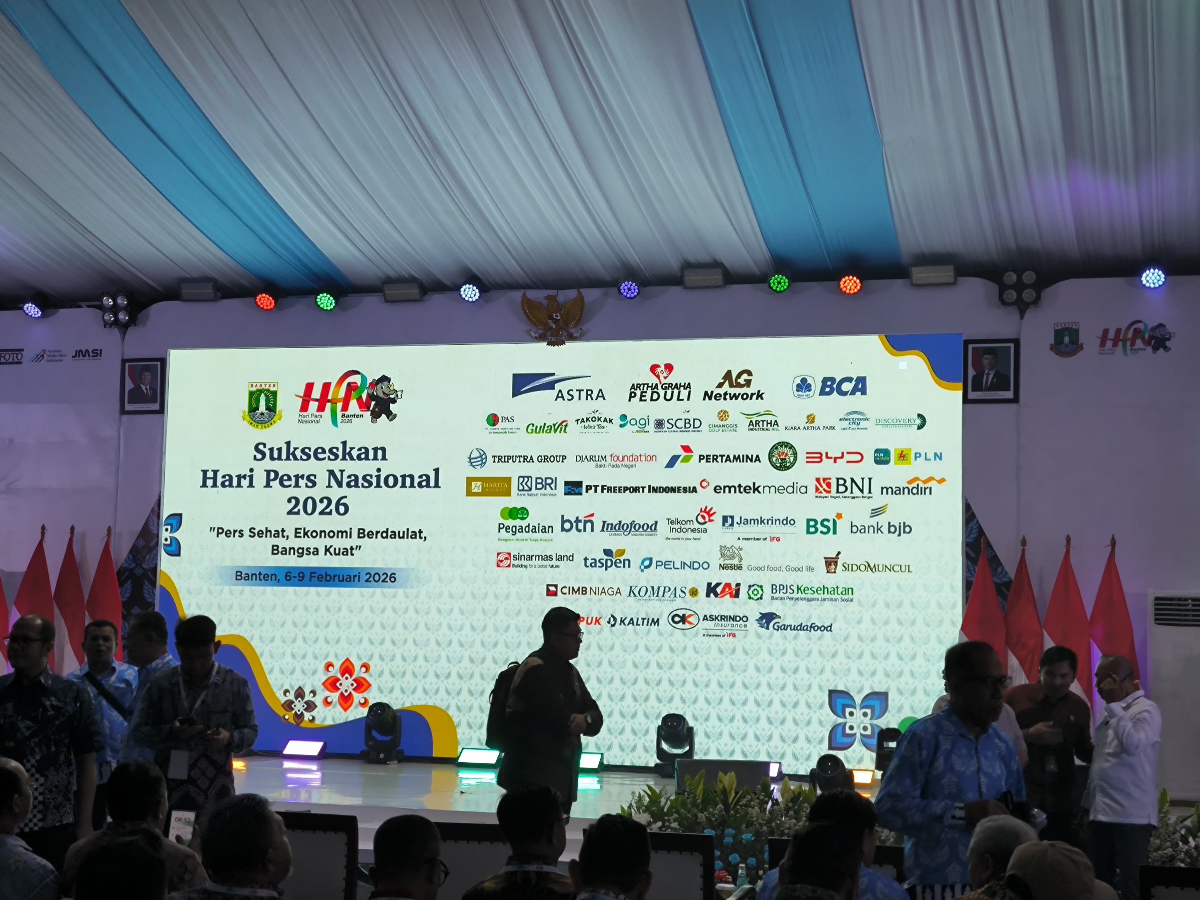 Panitia HPN 2026 Banten menyampaikan apresiasi kepada seluruh mitra strategis yang mendukung suksesnya perhelatan nasional insan pers.