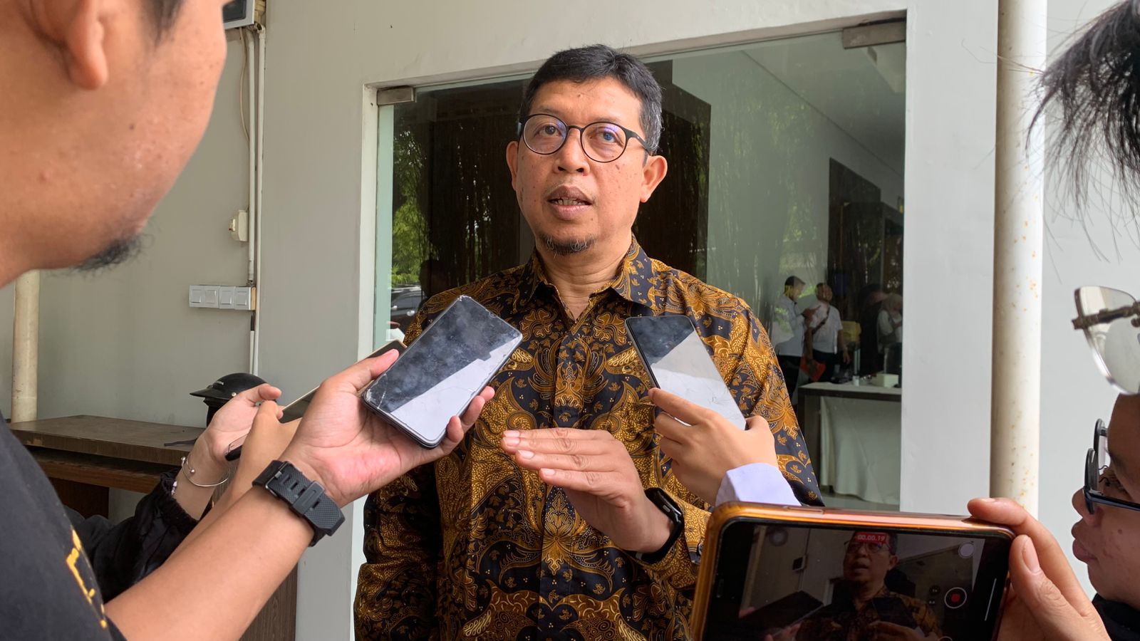 Ketua GAPKI Cabang Sulawesi, Dony Yoga Perdana saat ditemui dalam pertemuan pemangku kepentingan dan lokakarya perlindungan pekerja sawit perempuan, Rabu (11/2/2026).