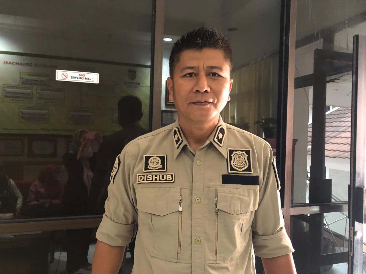 Kepala Bidang Lalu Lintas Dishub Palu, M. Daniel