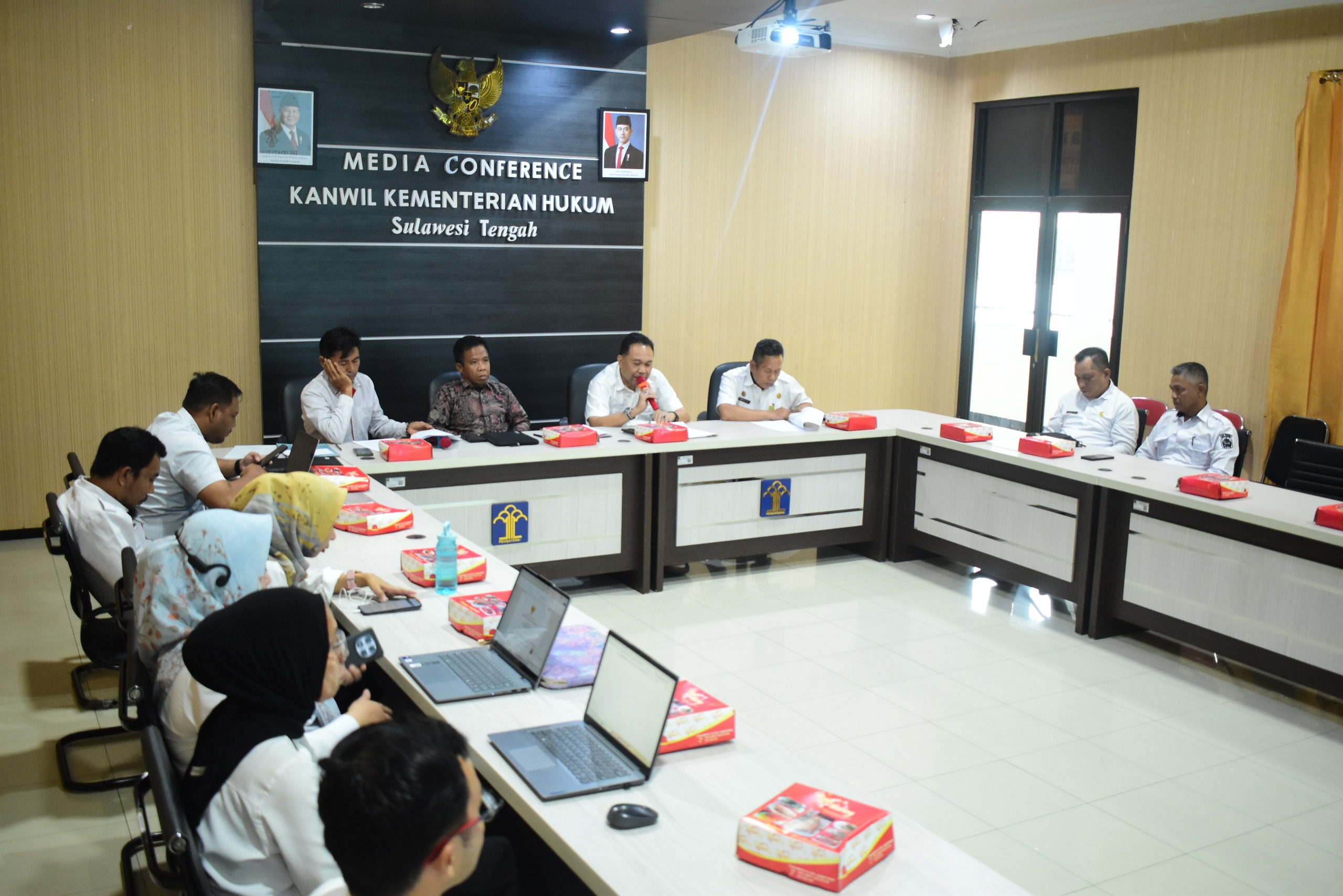 Kanwil Kemenkum Sulteng harmonisasi Perbup Alokasi Dana Desa Toli-Toli 2026 demi kepastian hukum dan kepentingan umum.