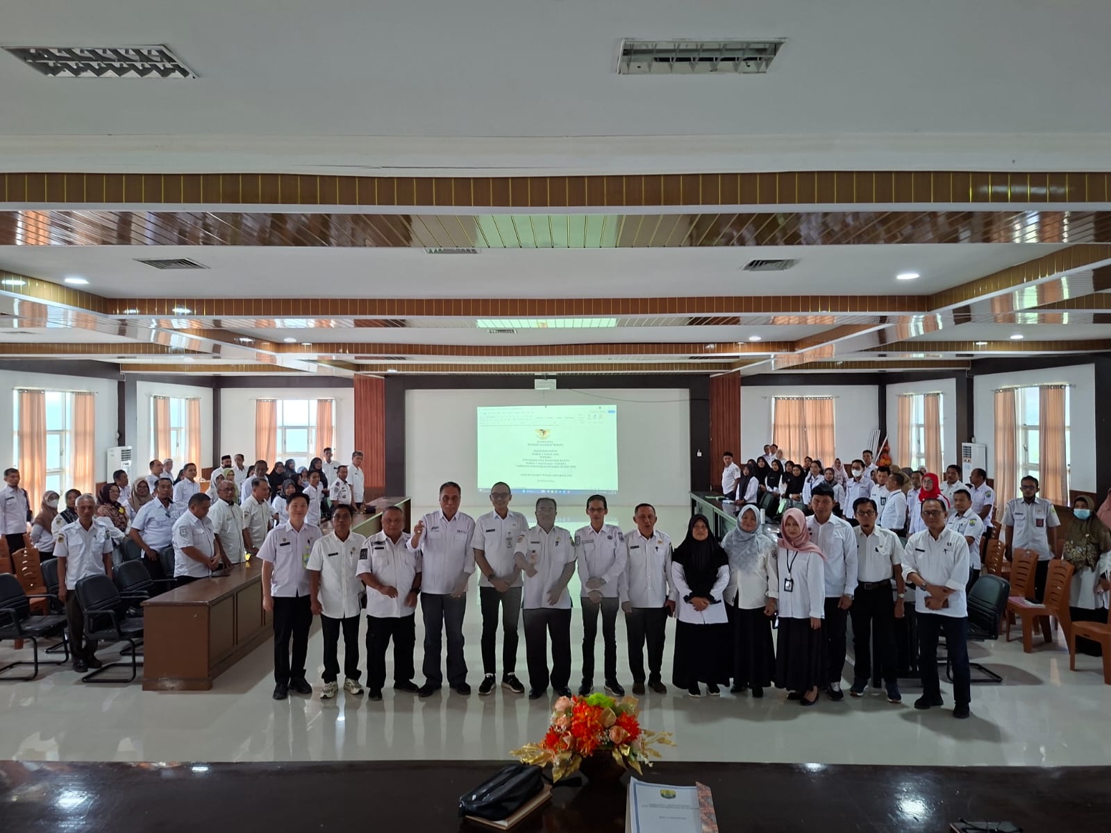 SOSIALISASI: Pemkab Buol menggelar sosialisasi TPP bagi ASN.(FOTO : ISTIMEWA/RADAR PALU).
