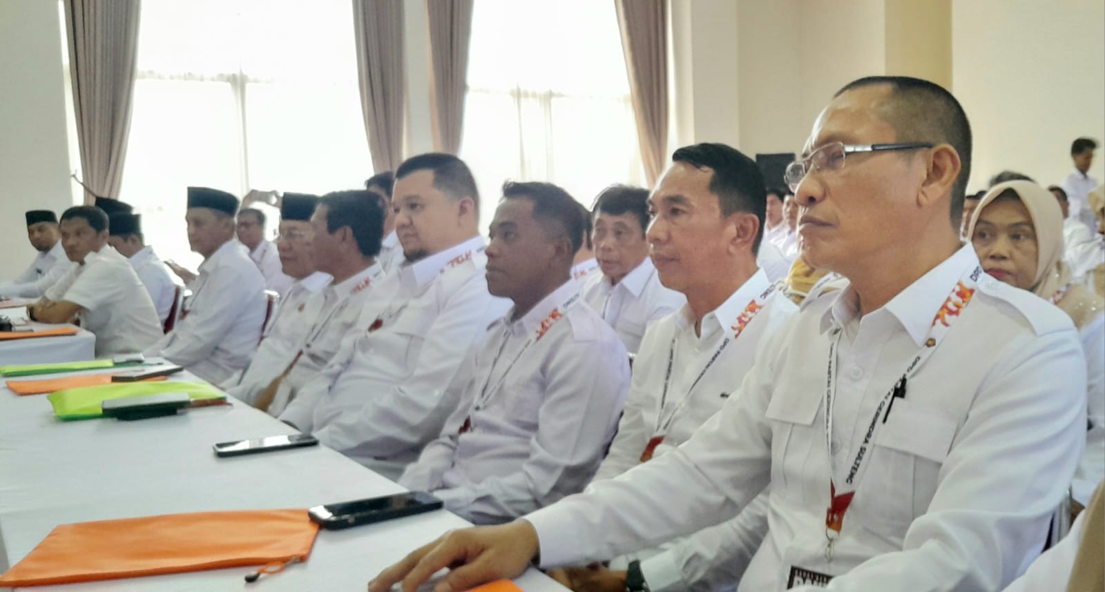 Mohamad Irwan Lapatta menghadiri Rakerda DPD Parta Gerindra Sulteng, Sabtu (1422026).