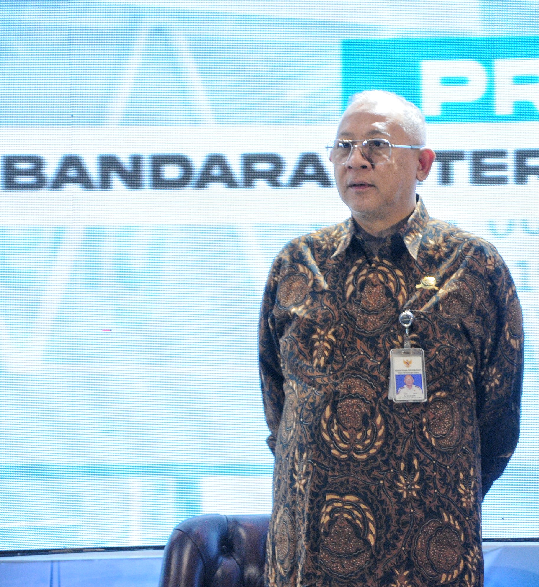 Kepala Kantor Otoritas Bandar Udara Wilayah V Makassar, Capt. M. Mauludin.