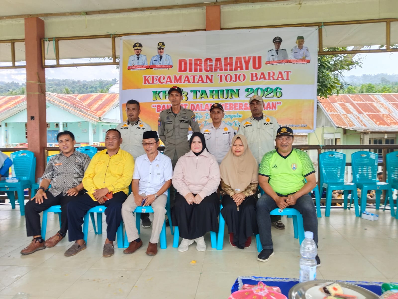 APRESIASI: Wabup Touna, Hj. Surya Lapasiri, menyampaikan apresiasinya kepada panitia dan masyarakat, Jumat (6/2/2026).(FOTO: HERIYANTO LIMAHU/RADAR PALU).