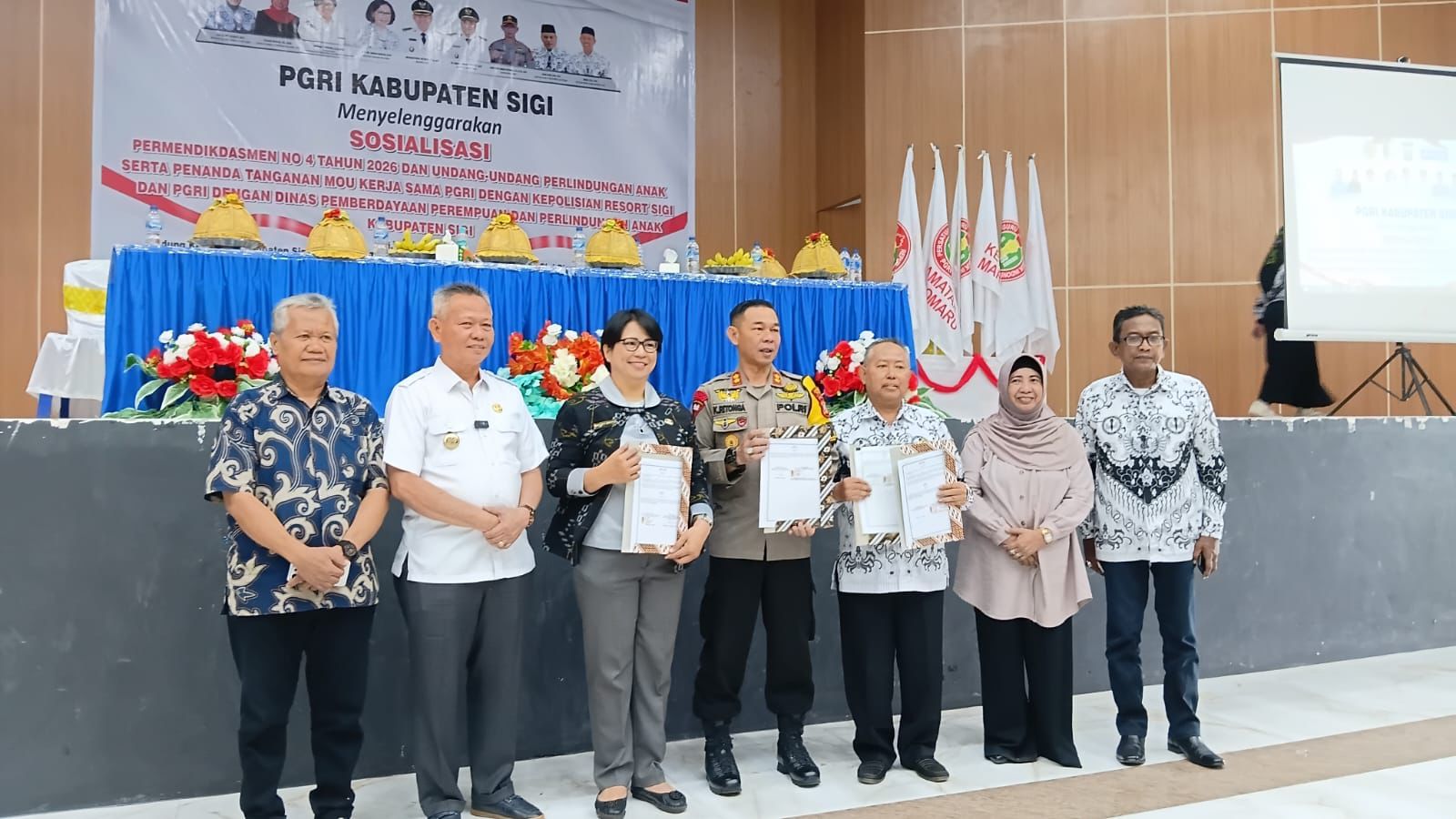 PEMAHAMAN: Kadis Dikbud Sigi, Hajar Modjo menegaskan pentingnya pemahman bersama pihak sekolah.(FOTO: ANGEL SUMBARA/RADAR PALU).