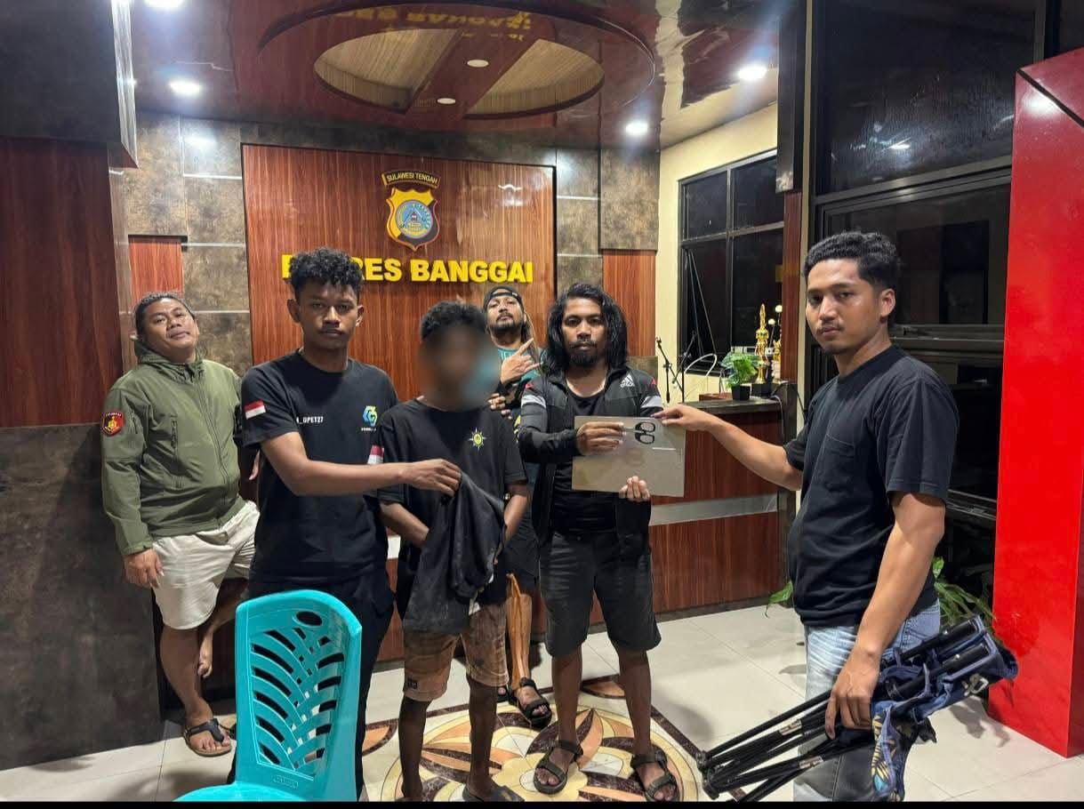 DIAMANKAN: Polisi mengamankan spesialis pembobol kamar kos.(FOTO: NENDRA PRASETYA/RADAR PALU).  &nbsp;