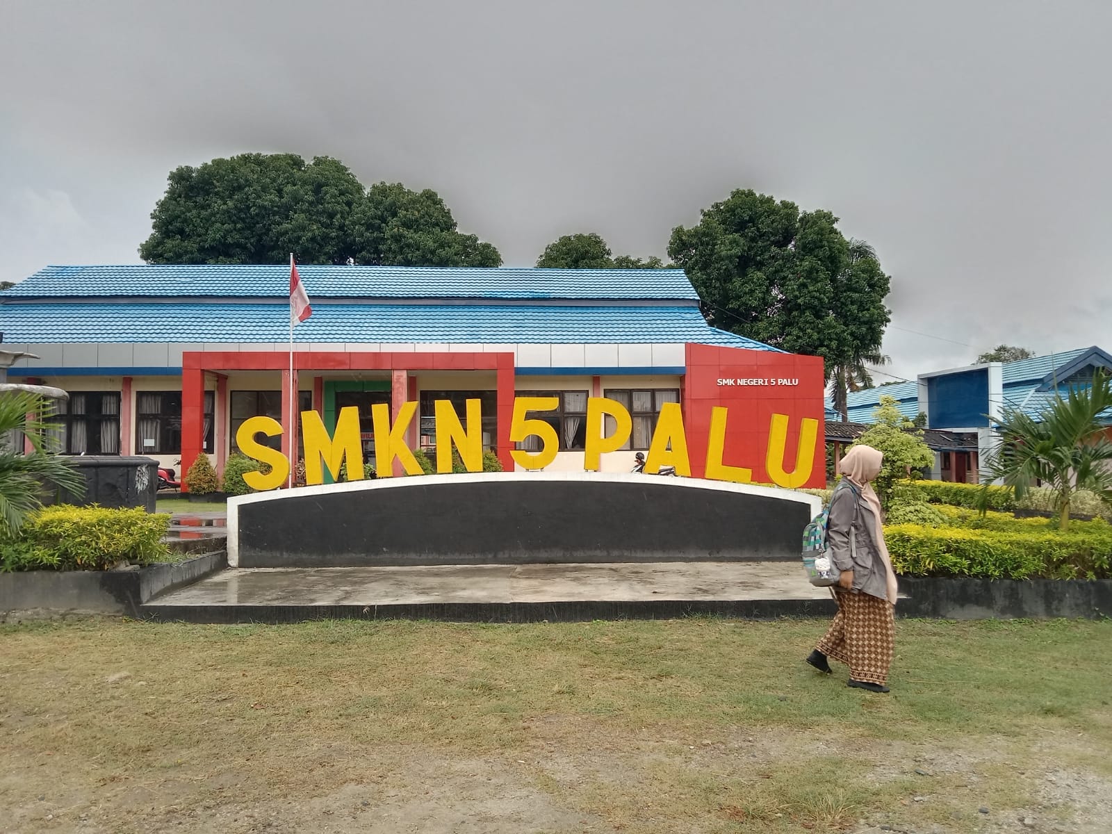 Area SMKN 5 Palu yang menawarkan pengembangan program Pusat Keunggulan.