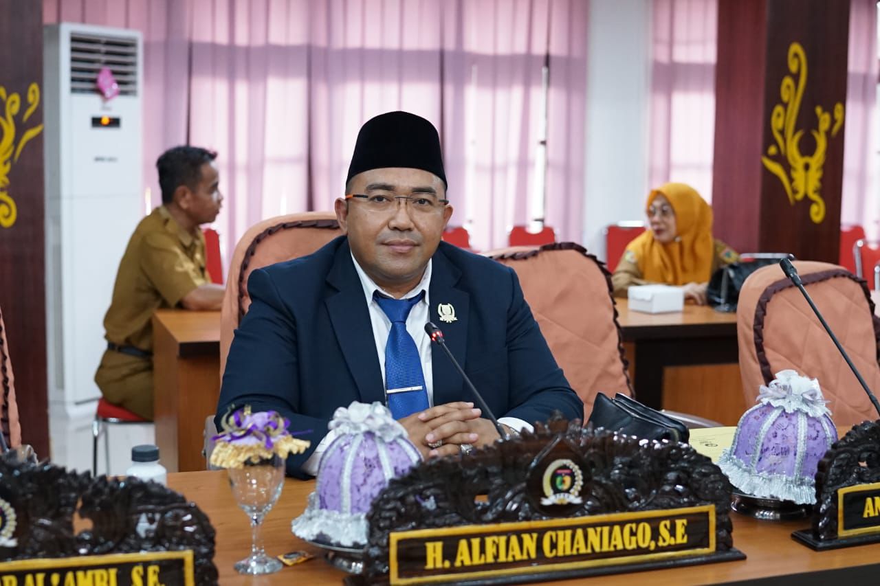 Anggota Komisi C DPRD Kota Palu, Alfian Chaniago