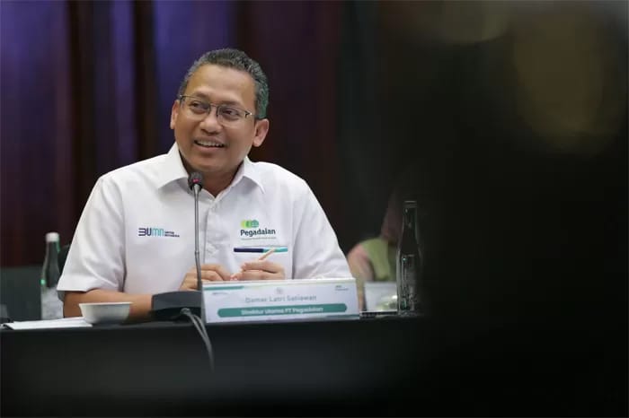 Direktur Utama PT Pegadaian Damar Latri Setiawan menyambut terbitnya Fatwa DSN-MUI Nomor 166 tentang usaha bulion syariah.
