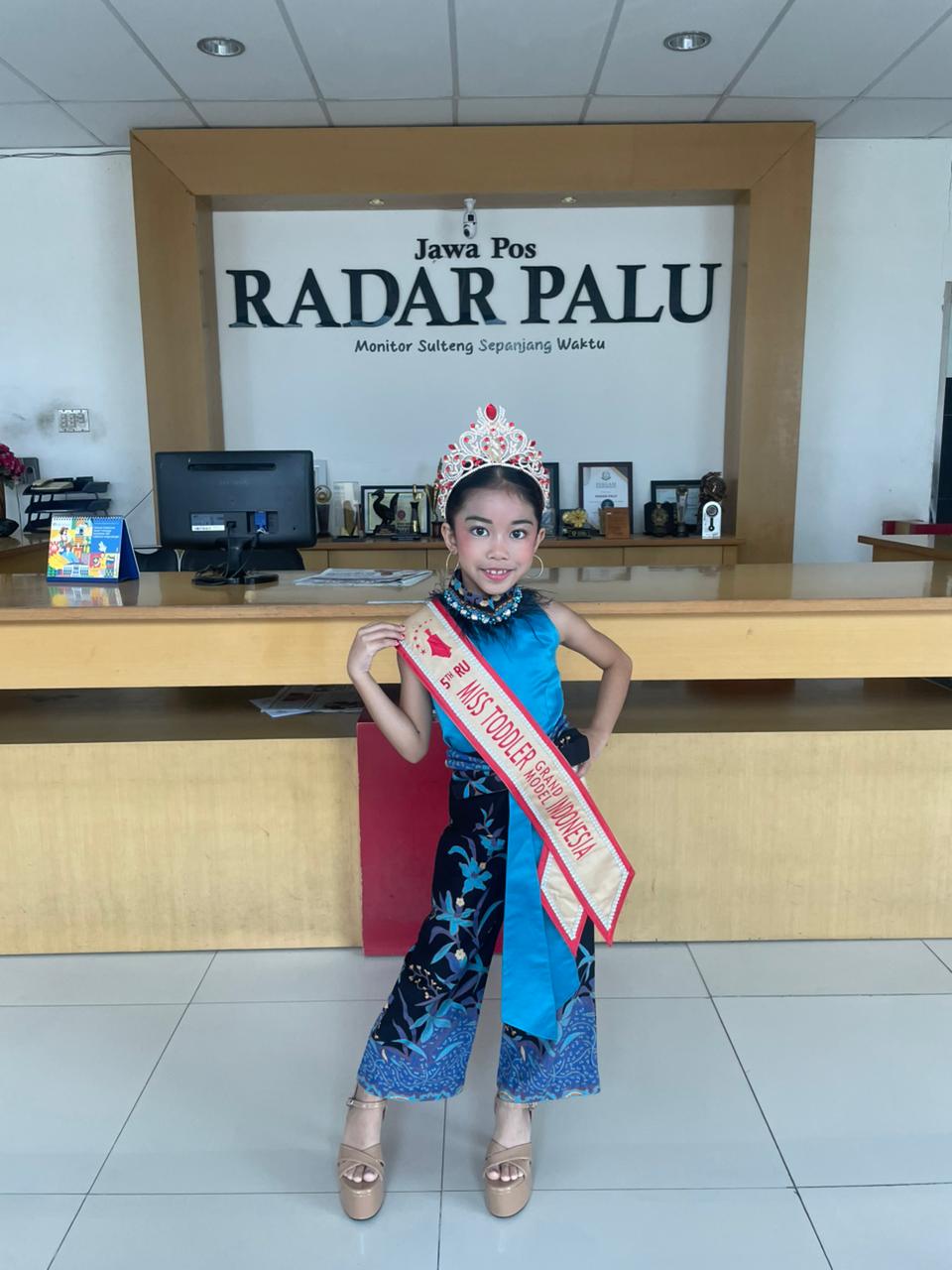 Audrey Aurora Ramadhani, Model Cilik Sulteng yang Bersinar hingga Nasional