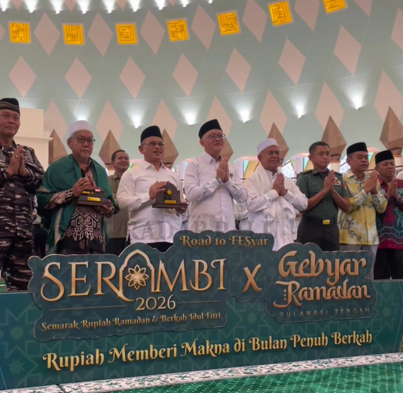 BI Sulteng secara resmi meluncurkan rangkaian kegiatan Semarak Rupiah Ramadan dan Berkah Idul Fitri (SERAMBI) serta Gebyar Ramadan 1447 H Tahun 2026, Rabu (18/2)