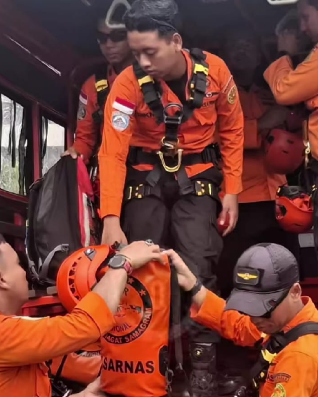 Tim SAR Gabungan bersiap menuju lokasi duga hilang kontak pesawat PK-PAA di wilayah Malinau, Kamis (19/2/2026).