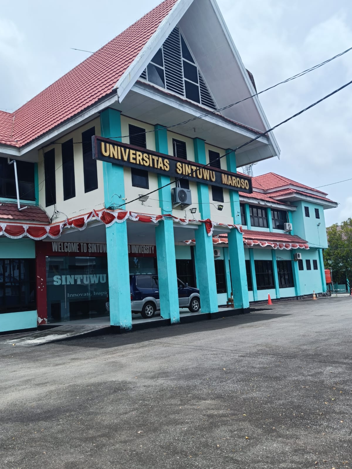 KAMPUS: Inilah kampus Unsimar Poso.(FOTO: ISTIMEWA/RADAr PALU).