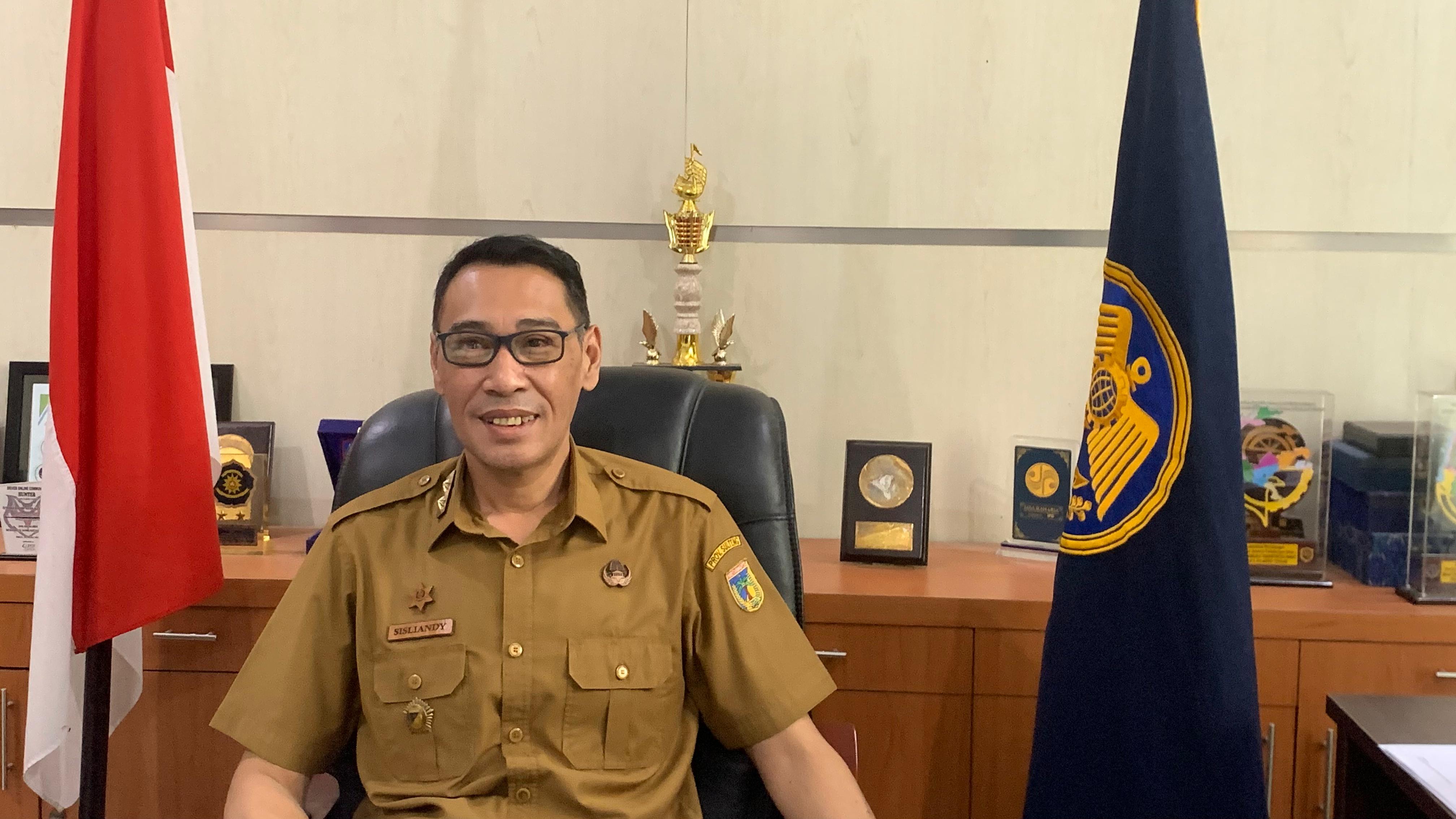 Kepala Dinas Perhubungan Provinsi Sulawesi Tengah, Sisliandy Ponulele.