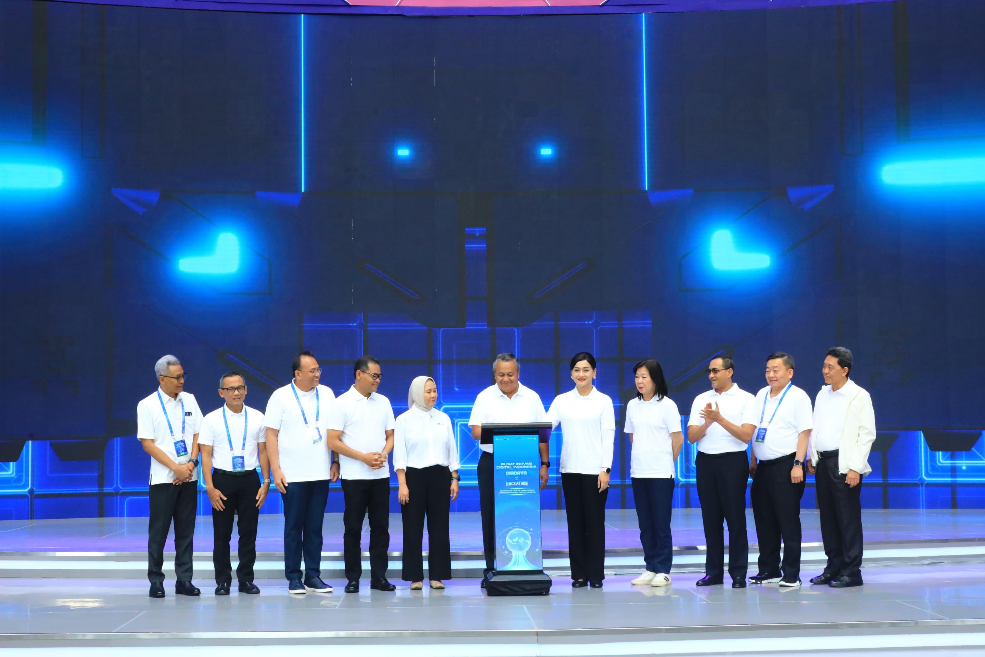 Digital Talenta Berdaya dan Berkarya (DIGDAYA) x Hackathon 2026 yang mengusung tema &ldquo;Berinovasi untuk Masa Depan, Memberdayakan Talenta Digital&rdquo; di Kantor Bank Indonesia, Senin (23/2).