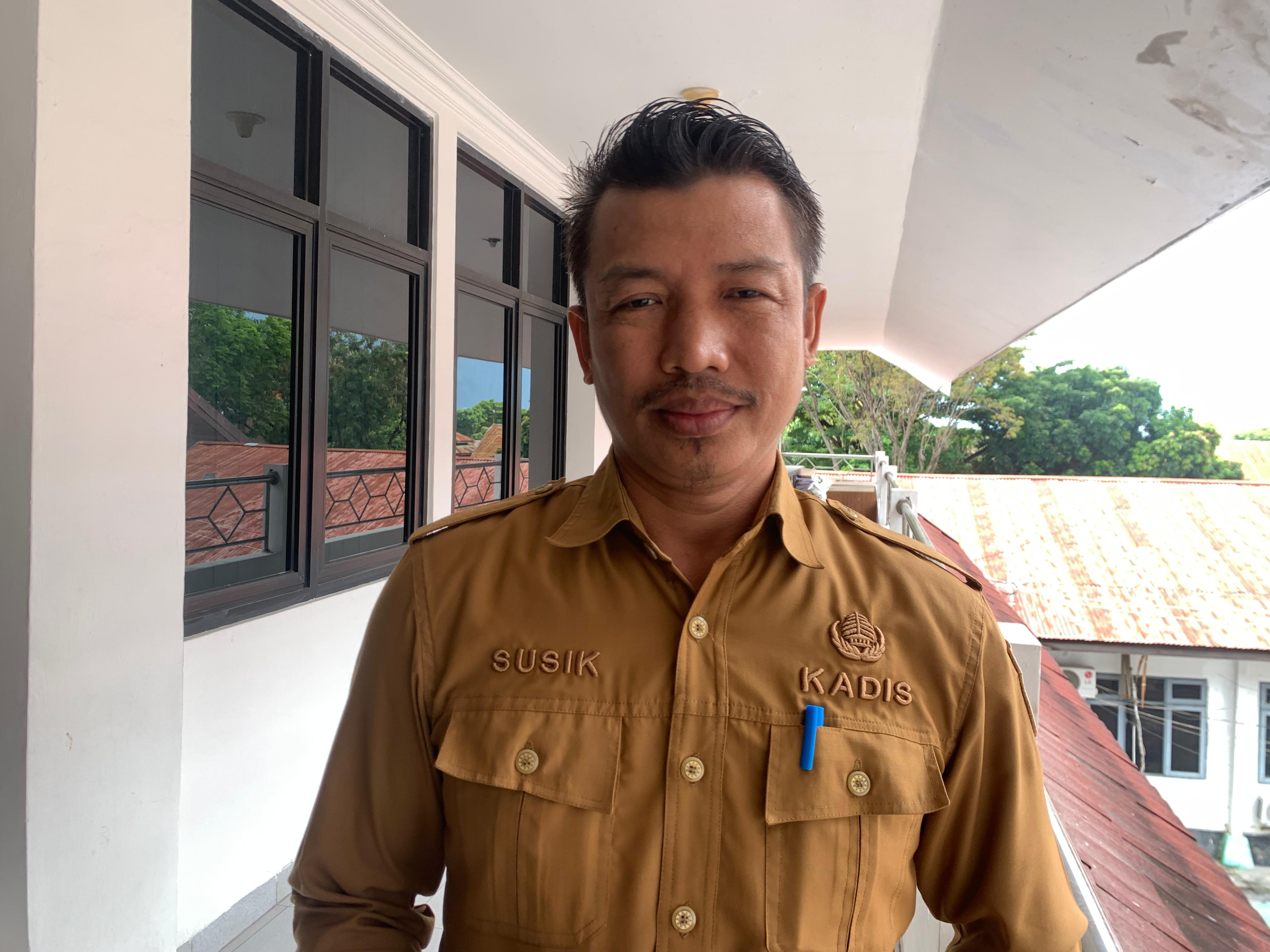 Kepala Dinsos Kota Palu, Susik.
