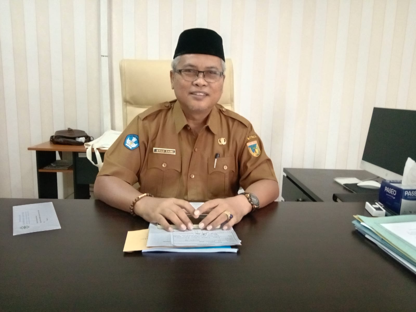 Sekretaris Disdik Sulteng, Syam Zaini
