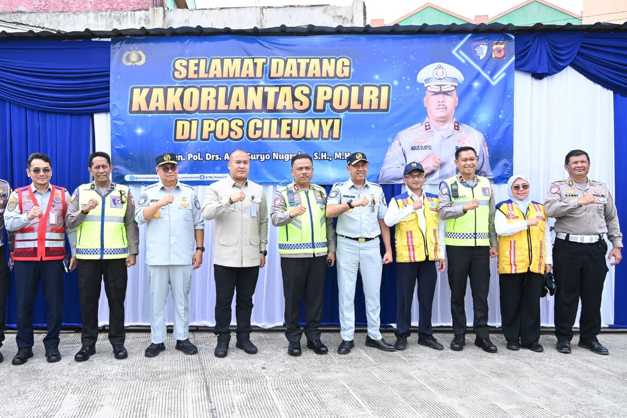 Survei kesiapan Operasi Ketupat di wilayah hukum Polda Jawa Barat, Senin (24/2/2026). 