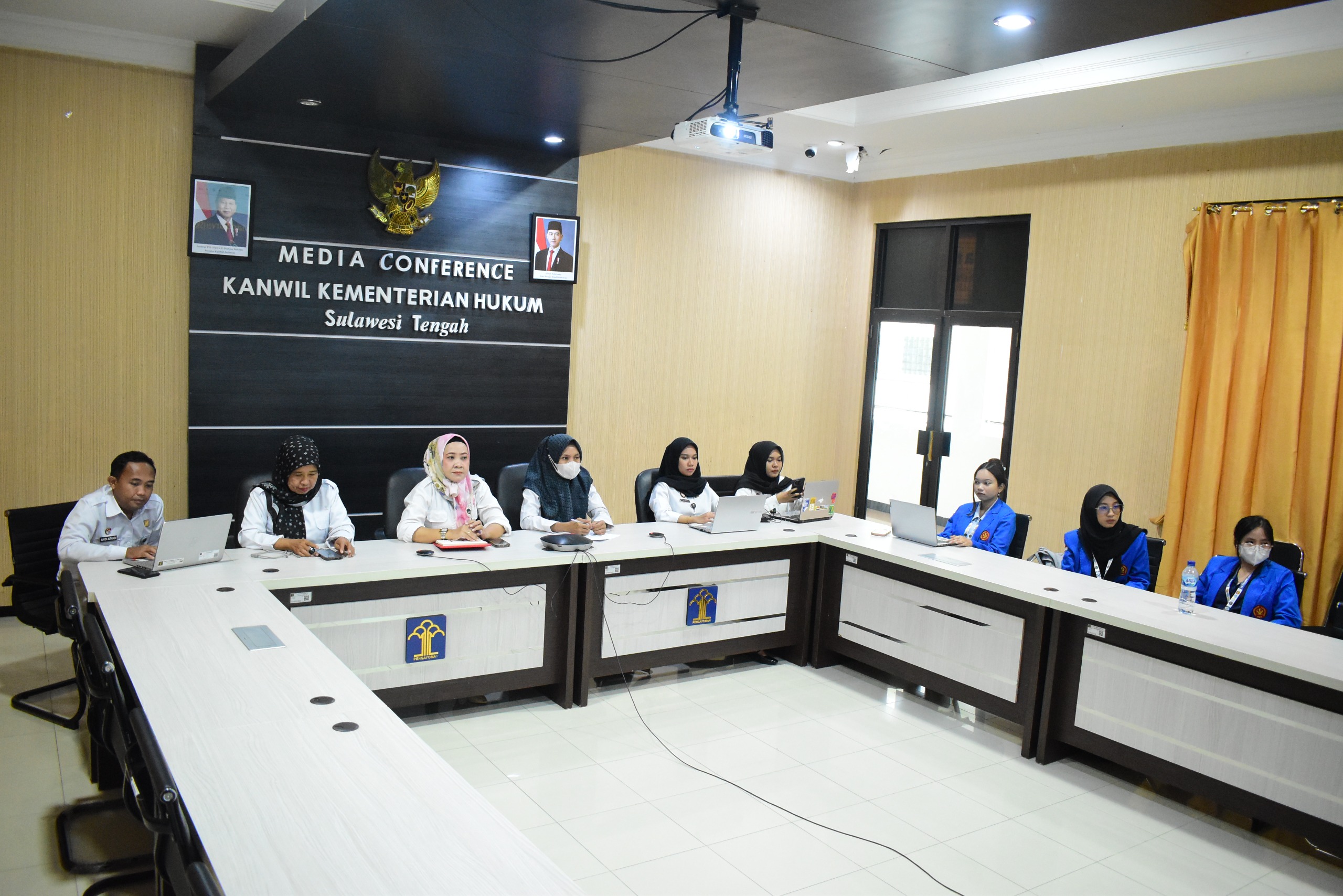 U0aya penguatan reformasi birokrasi dan pembangunan Zona Integritas di lingkungan Kementerian Hukum.